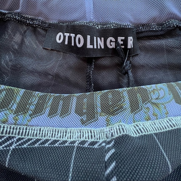 OTTOLINGER MESH PANTS IN TARTAN - Picture 5 of 6